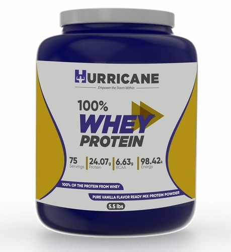 Hurricane 100% Whey Protein - Vanilla Flavour