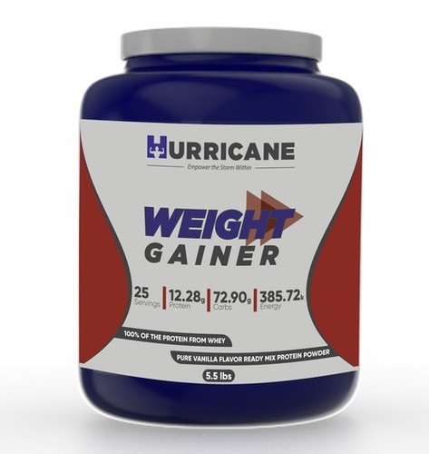 Hurricane Weight Gainer - Vanilla Flavour Efficacy: Promote Nutrition