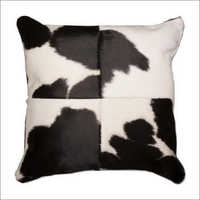 Hair On Leather Cusion Cover