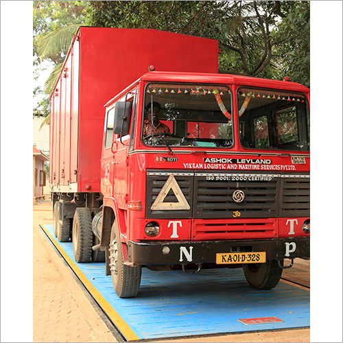 Industrial Weighbridge - Mild Steel, Standard Size | Blue Color, 150 Ton Loading Capacity, Ideal for Heavy Duty Weighing Applications