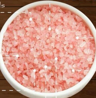 Rock Salt/Pink & Orange