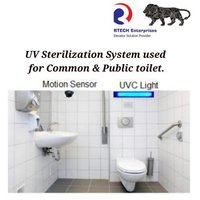 Sistema de esterilizao Uv do toalete