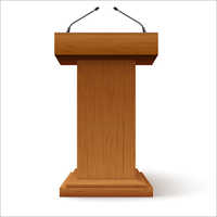 Tribune Podium Rostrum Speech Stand Conference