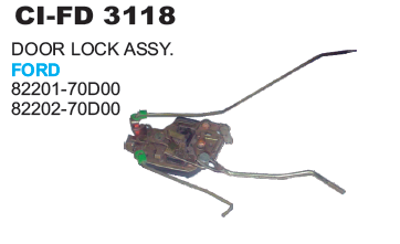 Door Lock Assy Ford