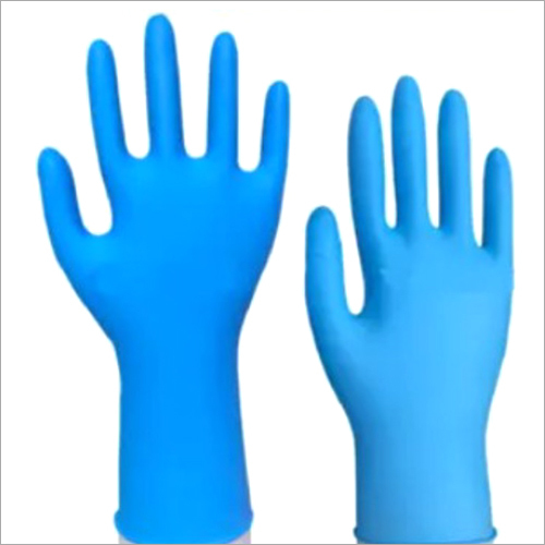 Blue Latex Gloves Grade: Medical