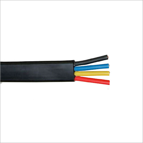 4 Core Flat Submersible Cable Conductor Material: Copper