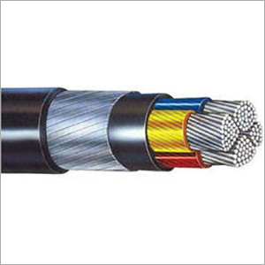 Armoured Electrical Cable - 90m Length, 4 Core Copper | PVC Material, Flame Retardant, Heat Resistant, Industrial Use, 220-440V Rated Voltage, 50-60Hz Frequency