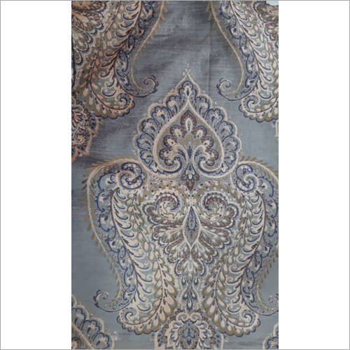 Cotton Rayon Slub Velvet - 56 Inches Wide, Smooth Printed Design | Woven Velvet with Fast Colors, Ideal for Jackets, Cushions, and Home Decor