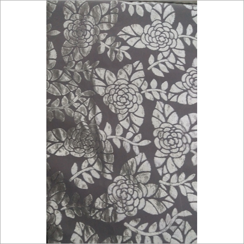 Dyable Burnout Velvet Fabric - 46 Inch Width, Natural Color | Woven Nylon Viscose, Lightweight, Washable, Smooth, Printed Texture