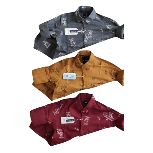 Mens Cotton Printed Shirts
