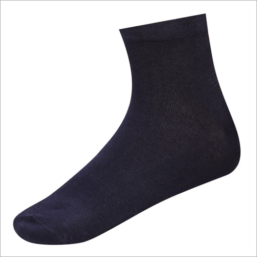 Black Ss-Divine Cotton Super Stretch Ankle Socks