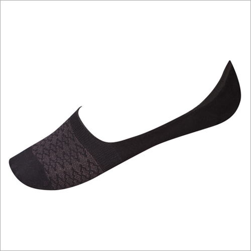 Mens Super Stretch Loafer Socks - Cotton, Black | Middle Elasticity, No Fade, Washable, Printed Pattern, Ideal for All Seasons