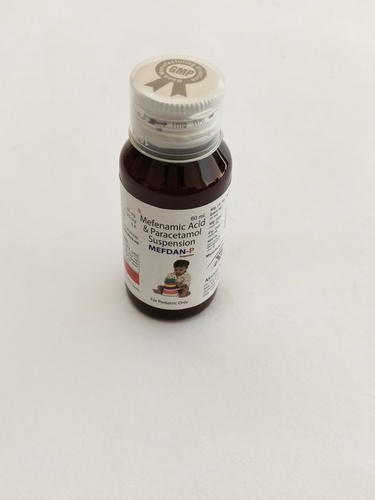 Paracetamol 125mg + Mefenamic Acid 50mg - Liquid Formula for Children | Effective Pain Relief, Easy to Administer