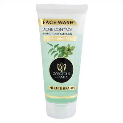 200 Ml Gorgeous Cosmos Neem & Brahmi Acne Control Perfect Deep Cleansing Face Wash