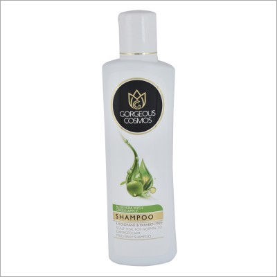 200 ml Gorgeous Cosmos Aloevera Green Apple Shampoo Anti-Dandruff - Repair Damage Hair and Scalp