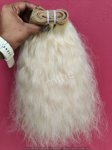 NEW BEAUTY INDIAN BLONDE WEFT HUMAN HAIR EXTENSIONS