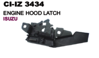 Engine Hood Latch Isuzu - Metal, 10x5x3 Cm, Black | Secure Closure, Easy Installation, Precise Fit