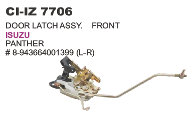 Door Latch Assy Front  Isuzu