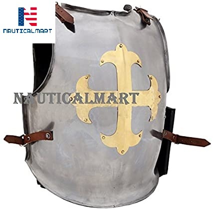 Steel Nauticalmart Knights Breastplate And Backplate