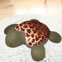 Soft Toy Tortoise Shape - Plush Fabric With Fresh Micro Fiber Filling | Ideal Baby Toy For Infants 0-12 Months, Green Color