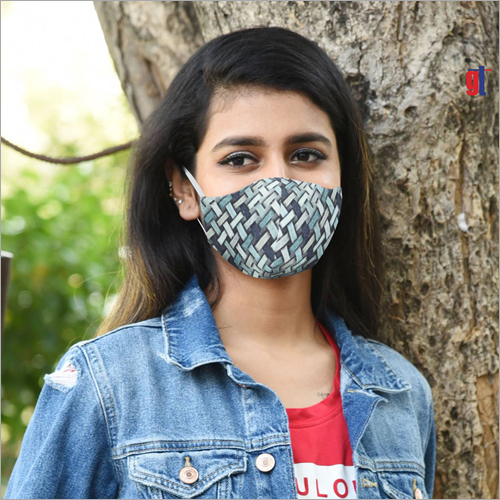 Printed and Reusable Face mask WHO/CE Certified