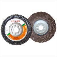 Flap Disc - 4-inch, Plastic and Abrasive Material with Aluminum Oxide Coating - High Cutting Speed, Round Shape for Angle Grinders, Ideal for Surface Finishing