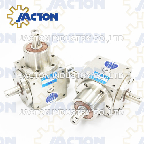 Bss110 Corrosion-Resistant 3 Way 1 to 1 Ratio Transmisions, Compact Stainless Steel 1: 1 Ratio 90 Degree Gearbox