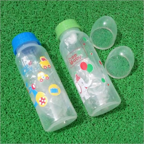 Plastic 250 Ml Baby Milk Bottle With Nipple