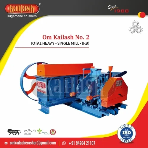 25 Tcd Sugarcane Crusher For Jaggery Making Capacity: 20-25 Ton Per Day Ton/Day