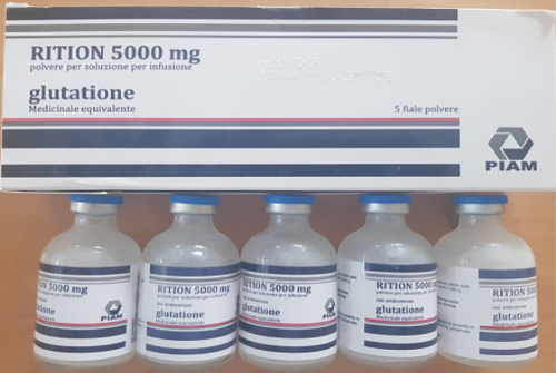 RITION 5000MG GLUTATHIONE INJECTIONS