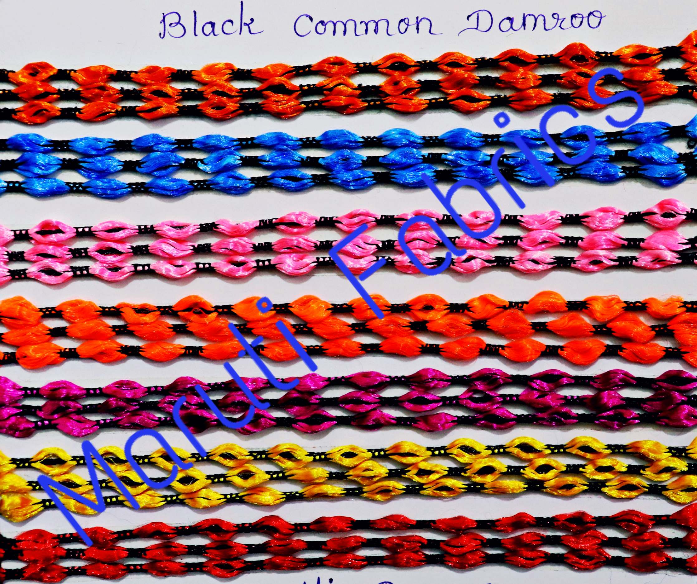 Black Common Damroo Dori