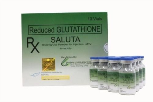 SALUTA 1800MG  GLUTATHIONE INJECTIONS