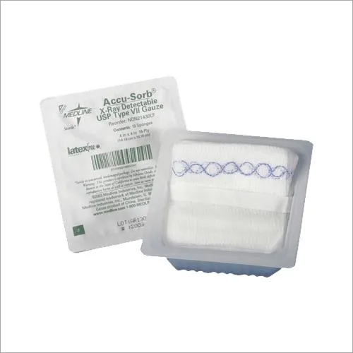 Absorbent Cotton Gauze X-Ray Detectable