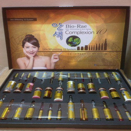 Bio Rae Complexion 10 Glutathione Injections - Age Group: After 12 Years Old Age People Can Start Using