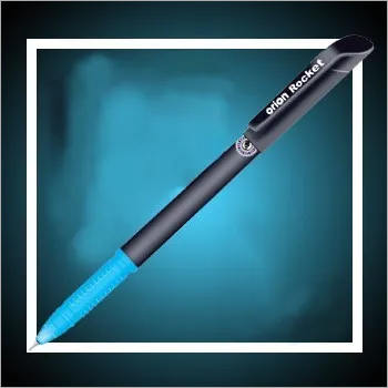 Black And Blue Rocket Ballpoint Pen
