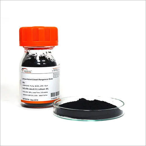 Black Lithium Nickel Cobalt Oxide Nanopowder