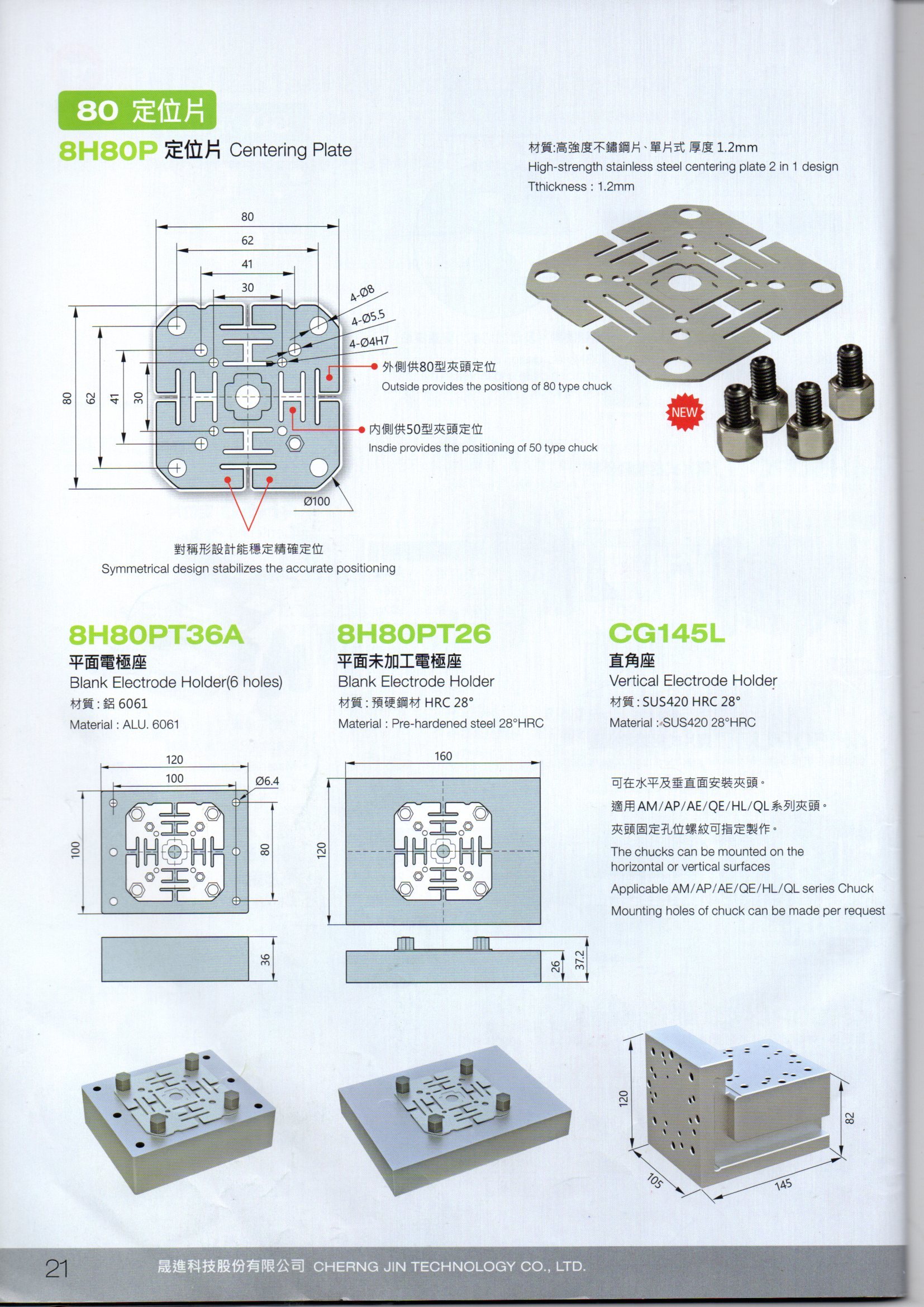 3R compatible centering plate