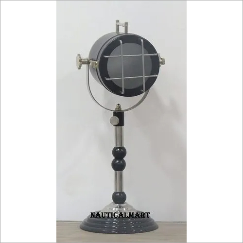22" Small Desk Lamp Black Finish Search Light