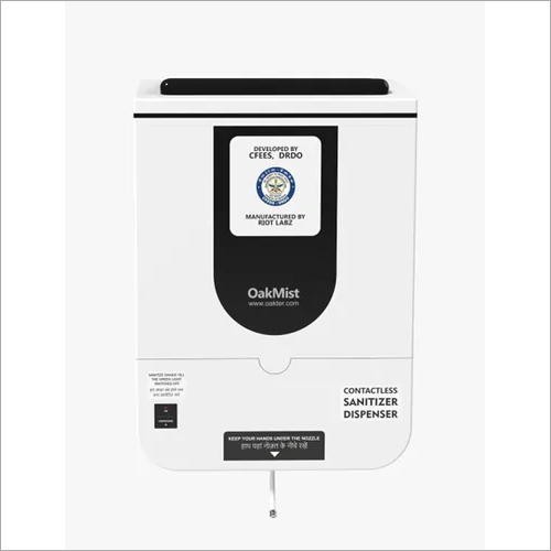 White Oak Mist Automation Mist Based Sanitizer Dispenser Unit