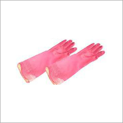 Rubber Hand Glove Top 14 Inch