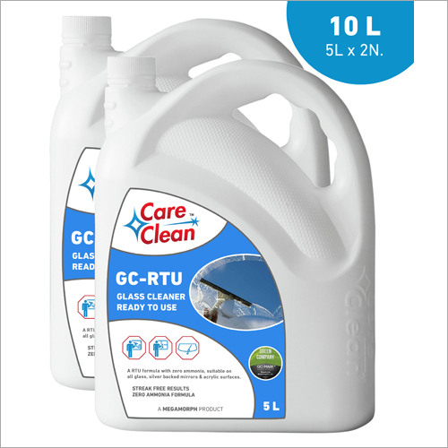 Disposable Glass Cleaner Rtu-10 Litre