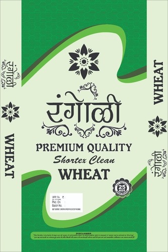 Branded Wheat Bag - Polypropylene Material, Woven Texture - Printed Style for Durable Packaging Solutions