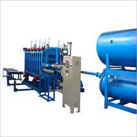 Vacuum Block Mould Machine - Color: Blue