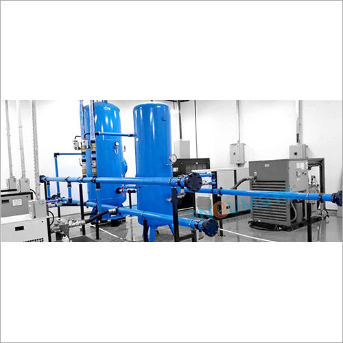 Blue Air Piping Block Mould Machine