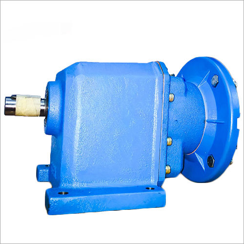 Helical Gear Motor - Color: Blue