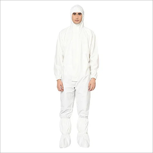 White Reusable Coverall