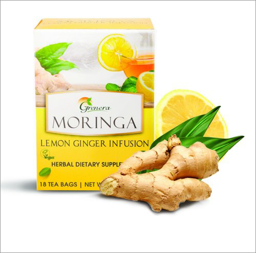 Organic Moringa Lemon Ginger Infusion