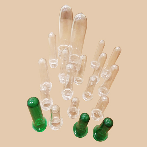 Phenol Preforms - Rigid Eco-Friendly Polyethylene Terephthalate (PET) Material, 200ml - 85 Litre Size, Transparent, Green, Milky Colors, Weight 9 - 38 Grams