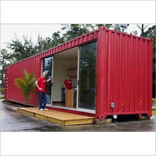 Red Cargo Container