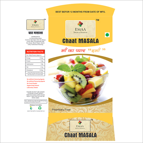 Chat Masala - Powdered Spice Blend | Premium Quality Ingredients, Safe Packaging, Custom Weight Options